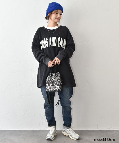  RNA｜BIGプルオーバーロゴカットソー [[M2550]][C]