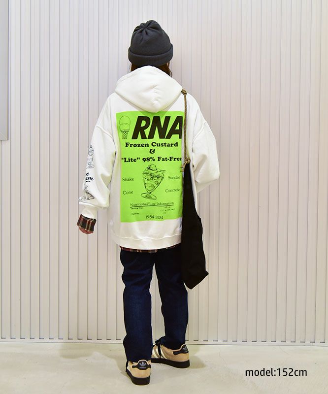 RNA｜スクエアロゴパーカー [[M2580]][C]