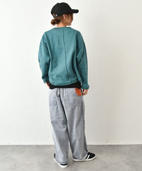 and quarter｜ヘムラウンドプルオーバー [[MA-91372]][C]