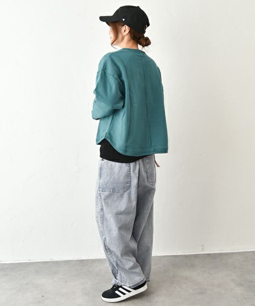 and quarter｜ヘムラウンドプルオーバー [[MA-91372]][C]