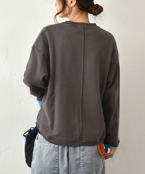 and quarter｜ヘムラウンドプルオーバー [[MA-91372]][C]