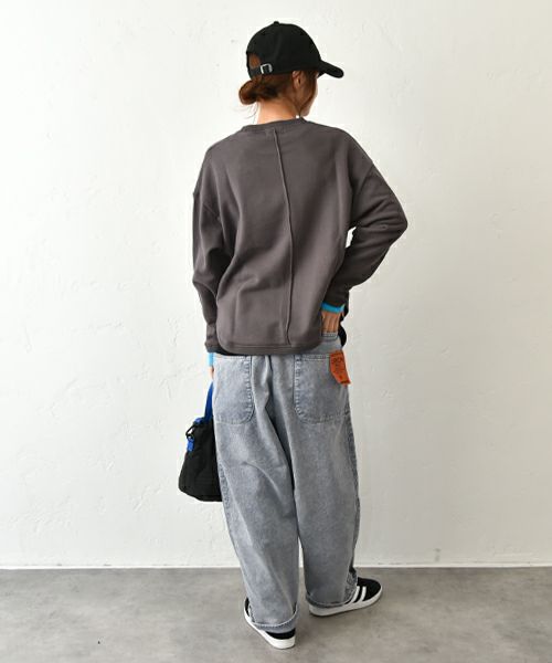 and quarter｜ヘムラウンドプルオーバー [[MA-91372]][C]
