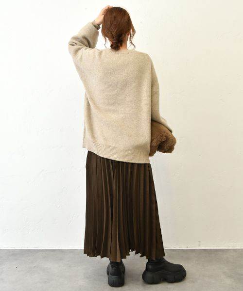 HUMS｜ロゴジャガードニット [[60055352]][C]