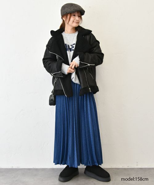 HUMS｜ロゴジャガードニット [[60055352]][C]