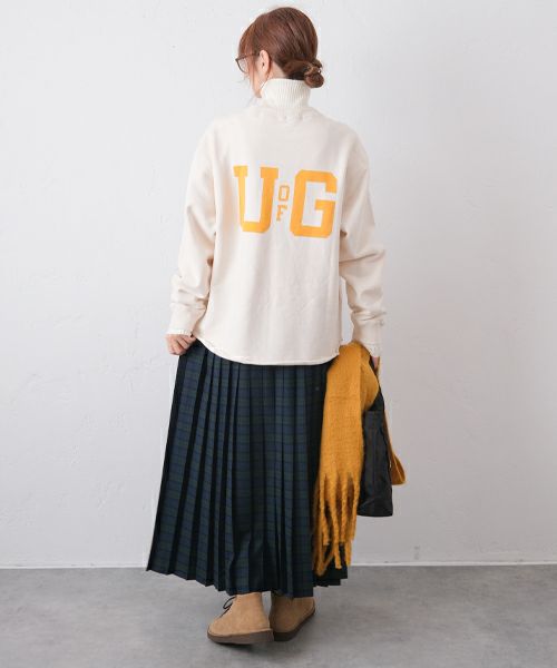 her.｜バックプリントスウェットプルオーバー [[MA-513020]][C]