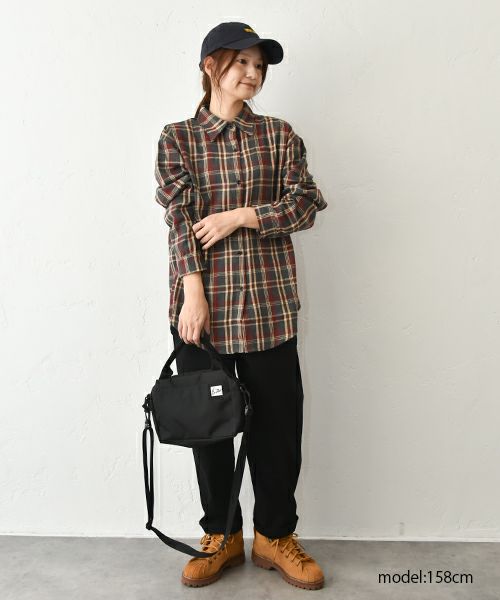 IN THE MARKET｜チェック柄ネルシャツ [[C-2437]][C]