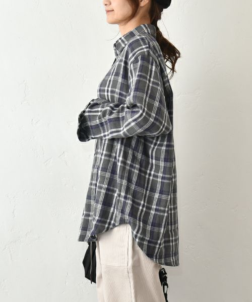 IN THE MARKET｜チェック柄ネルシャツ [[C-2437]][C]