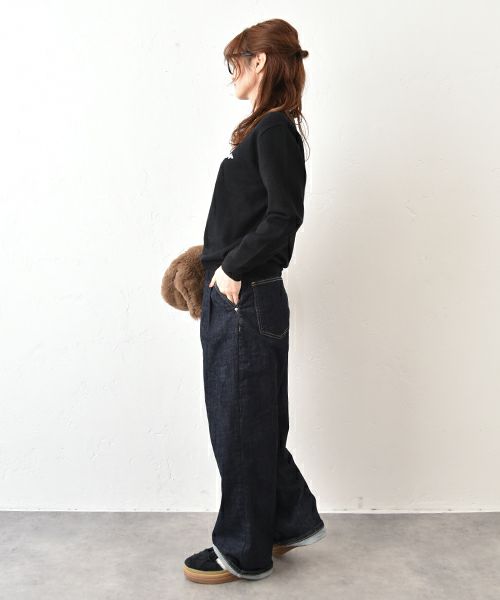  HUMS｜刺しゅうロゴニットPO [[RNK-251111]][C]