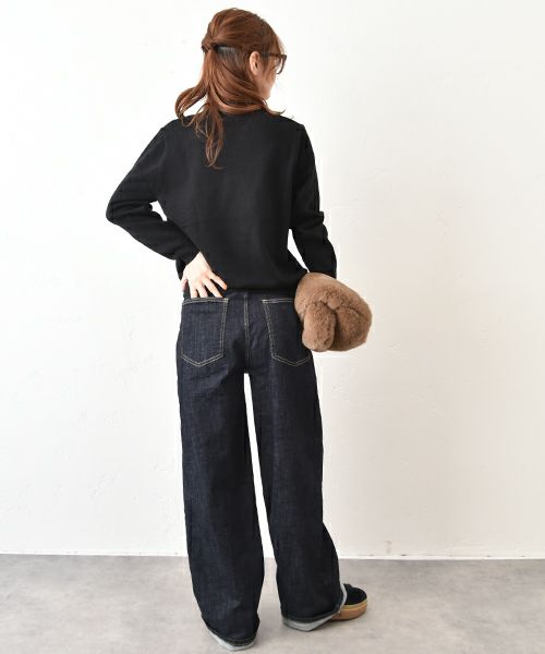  HUMS｜刺しゅうロゴニットPO [[RNK-251111]][C]