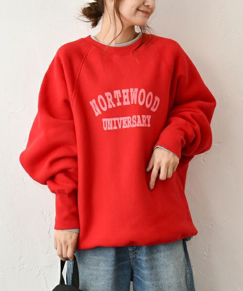 IN THE MARKET｜裏起毛ロゴスウェット [[C-2445]][C]