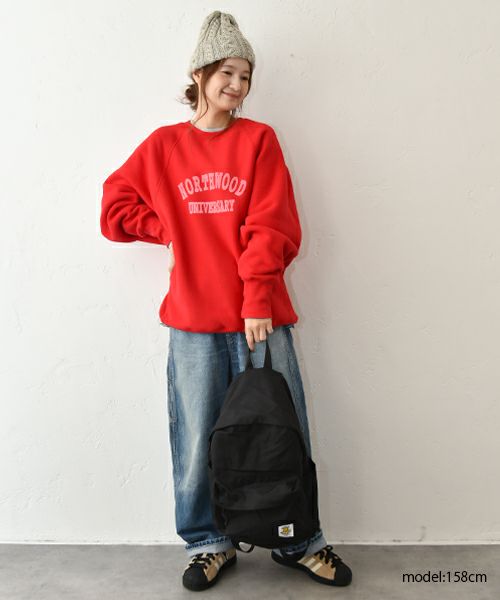 IN THE MARKET｜裏起毛ロゴスウェット [[C-2445]][C]