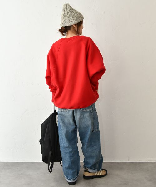 IN THE MARKET｜裏起毛ロゴスウェット [[C-2445]][C]