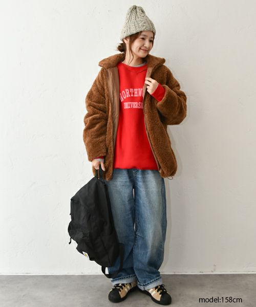 IN THE MARKET｜裏起毛ロゴスウェット [[C-2445]][C]