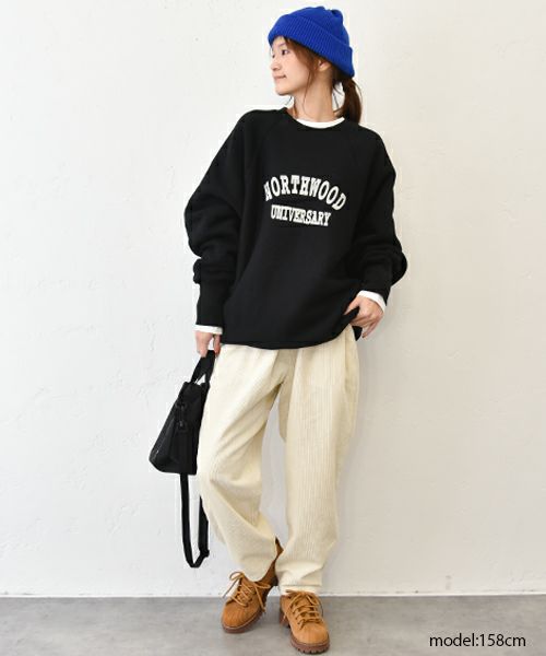 IN THE MARKET｜裏起毛ロゴスウェット [[C-2445]][C]