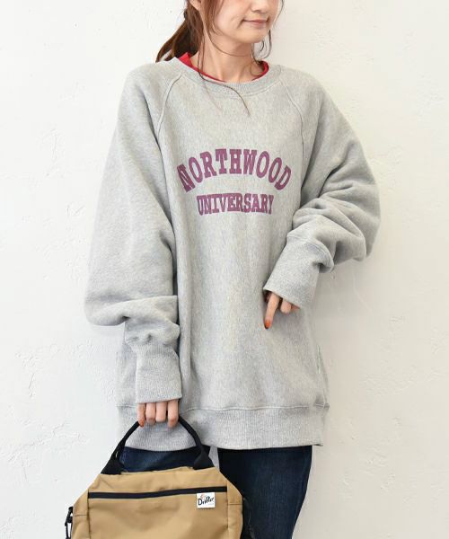 IN THE MARKET｜裏起毛ロゴスウェット [[C-2445]][C]