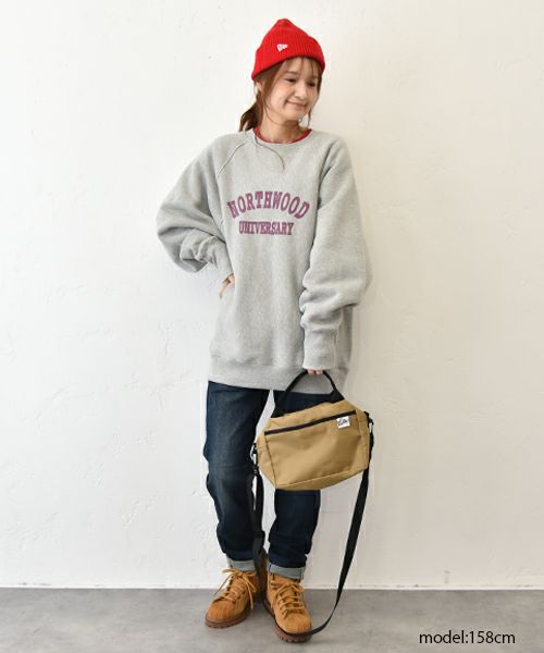 IN THE MARKET｜裏起毛ロゴスウェット [[C-2445]][C]