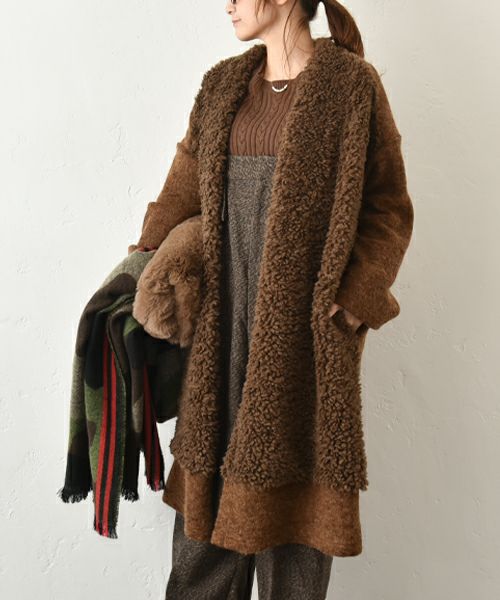 HUMS｜ボア切替ミドルコート [[C-5107]][C]