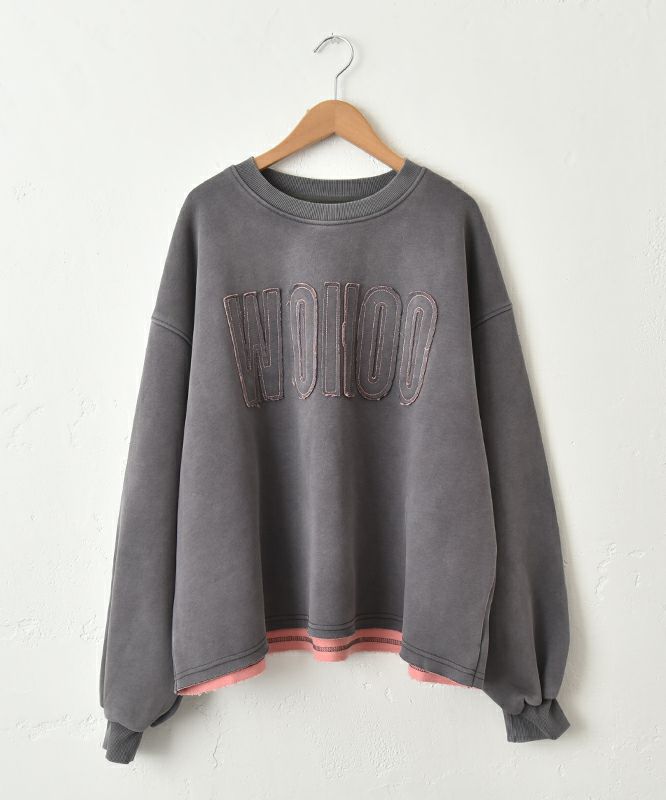 IN THE MARKET｜ピグメントロゴカットソー [[40452]][C]