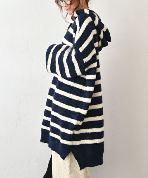 IN THE MARKET｜ボーダーニットチュニック [[C-2513]][C]