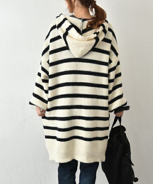 IN THE MARKET｜ボーダーニットチュニック [[C-2513]][C]