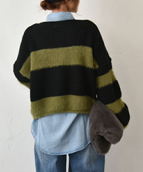 HUMS｜ボーダーニット [[C-5123]][C]