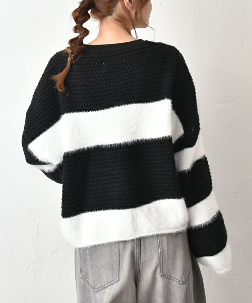 HUMS｜ボーダーニット [[C-5123]][C]