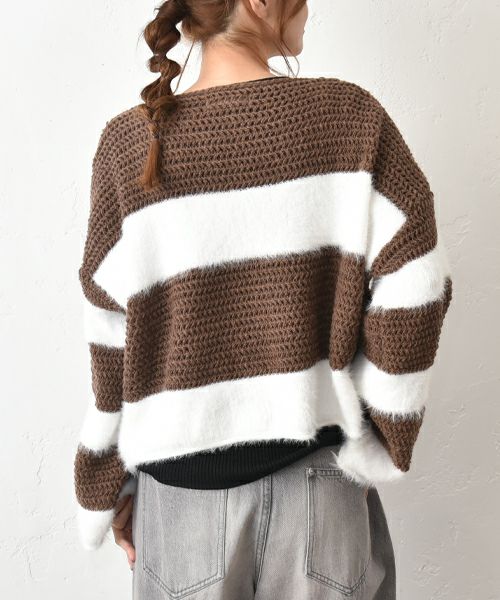 HUMS｜ボーダーニット [[C-5123]][C]