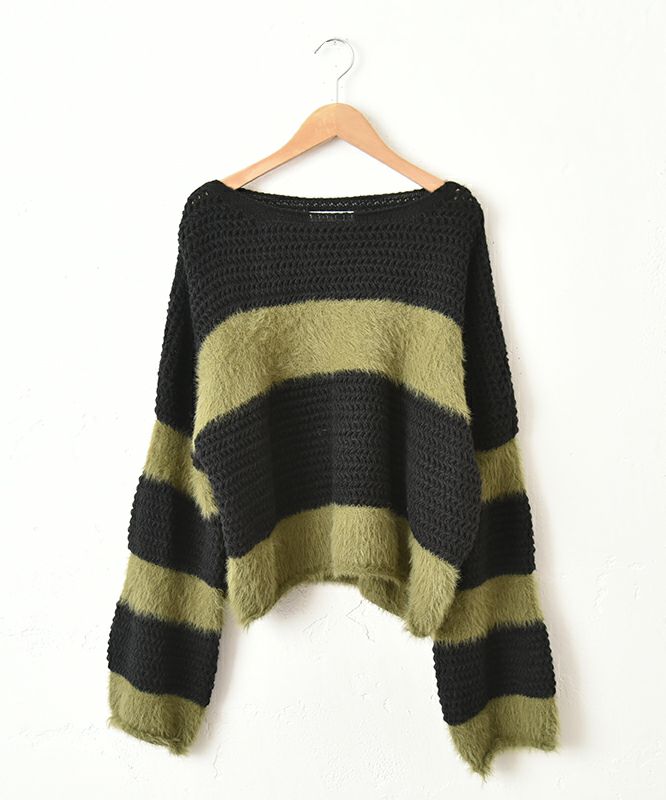 HUMS｜ボーダーニット [[C-5123]][C]