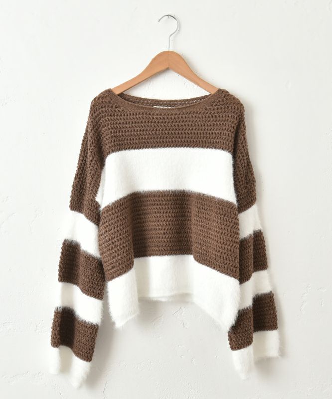 HUMS｜ボーダーニット [[C-5123]][C]