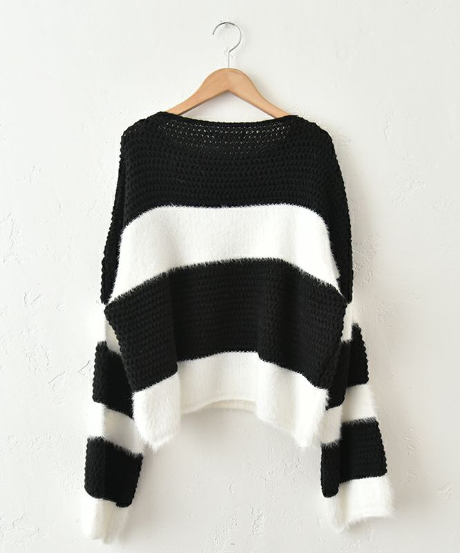 HUMS｜ボーダーニット [[C-5123]][C]