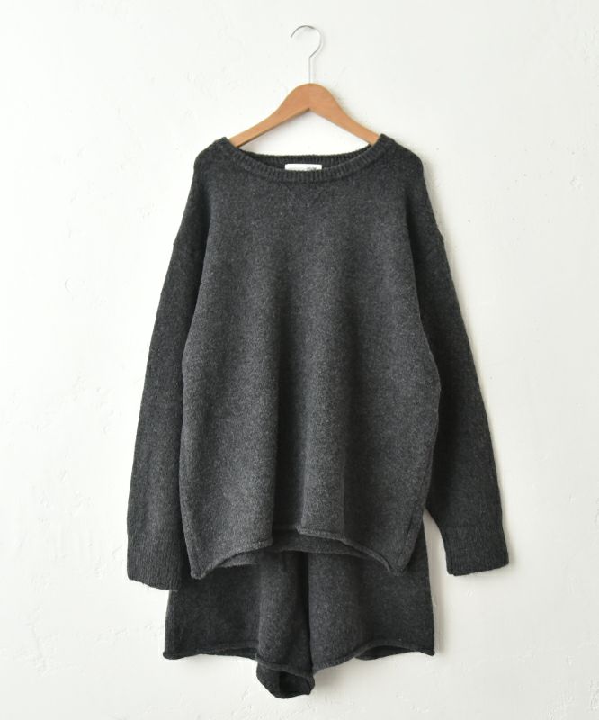 HUMS｜ニットショートパンツセットアップ [[C-5124]][C]