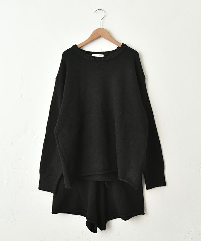 HUMS｜ニットショートパンツセットアップ [[C-5124]][C]