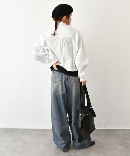 MICALLE MICALLE｜タイ付きデザインシャツ [[MMH135HDC]][C]