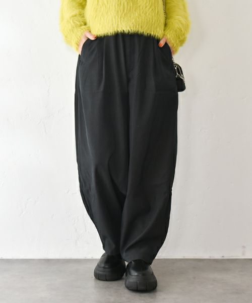 HUMS｜裏微起毛コクーンパンツ [[SAT-0037]][C]