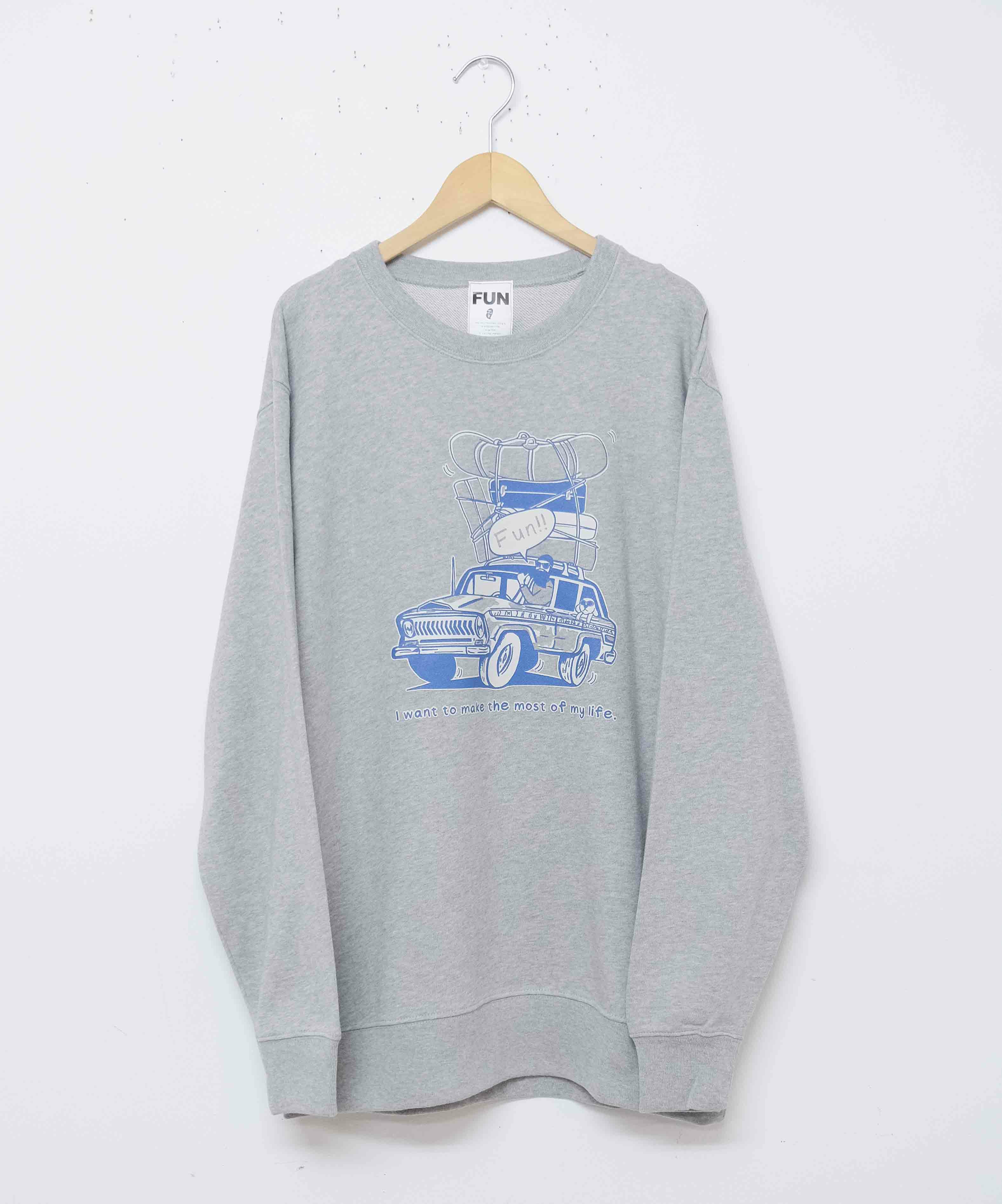 FUN｜OjisanCar スウェット(CAR) [[F-25070553]][D]