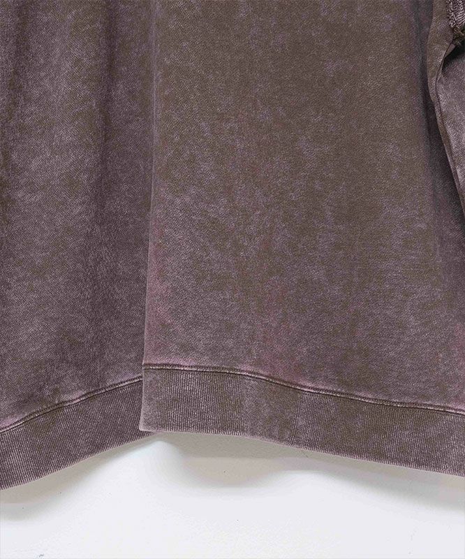 KAKELA & TRANQUIL｜共生地ロゴ切り替えスウェット [[12509-339-10]][D]