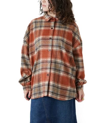 トップス THE DAY STANDARD SHIRT NEW GINGHAM STANDARD SHIRT – THE DAY