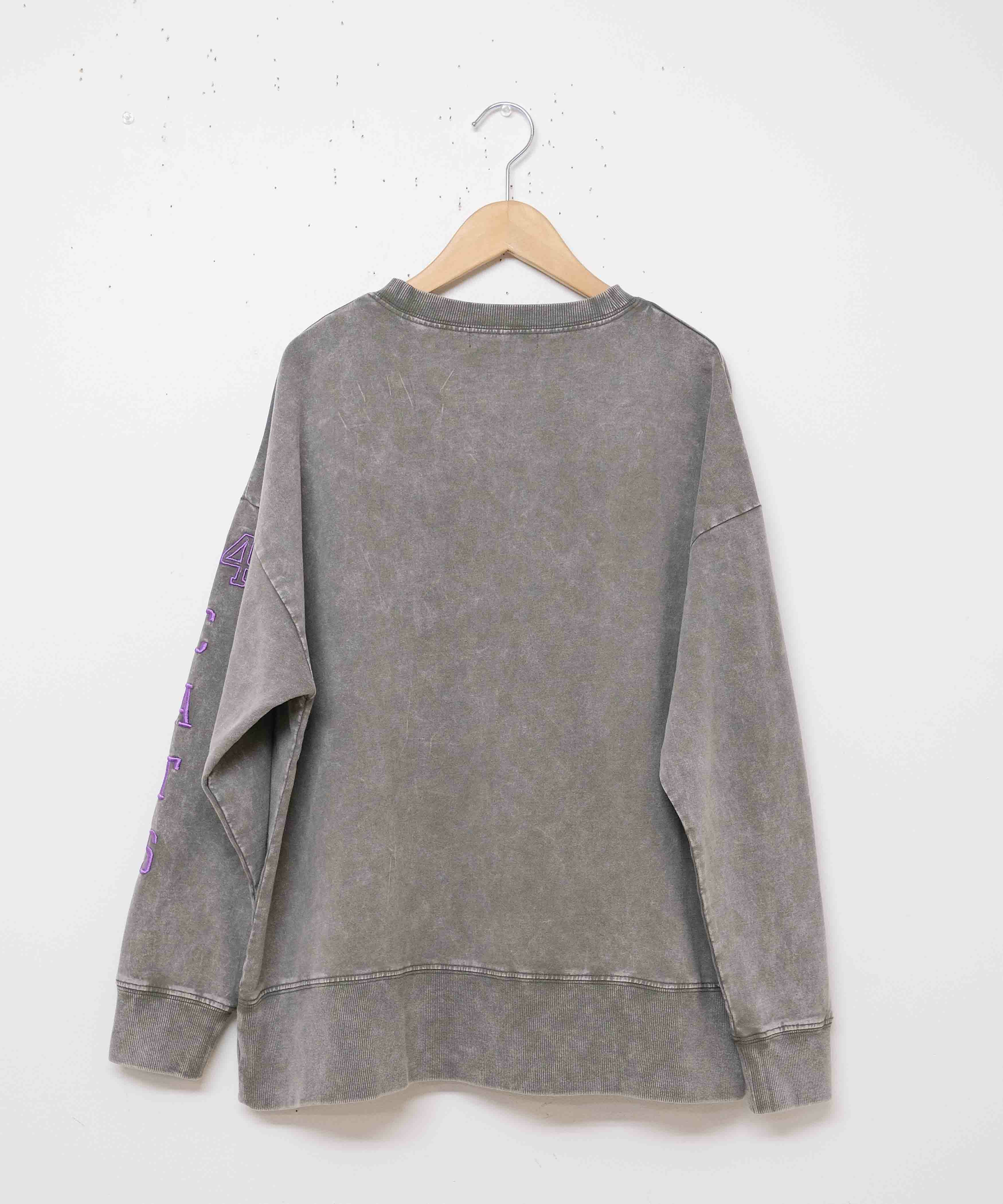 KAKELA & TRANQUIL｜ロングスウェット刺繍ロゴ [[12510-366-10]][D]