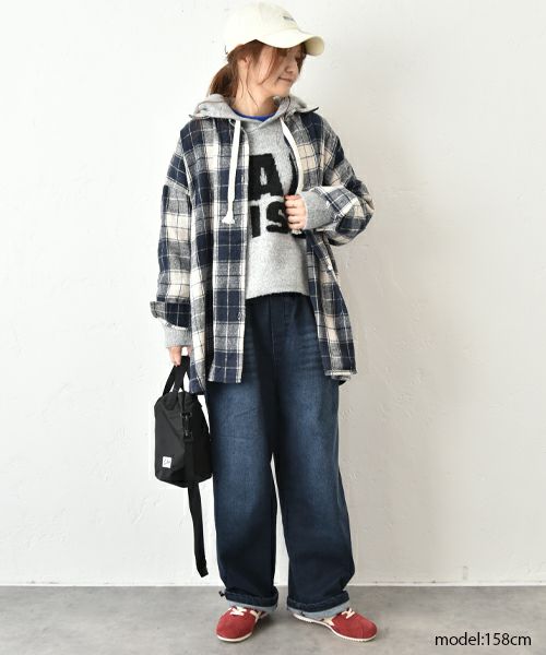 IN THE MARKET｜オーバーチェック柄シャツ [[C-2516]][C]