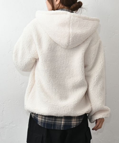 IN THE MARKET｜フードボアブルゾン [[HU-925581]][C]