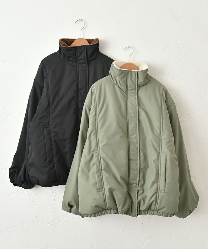  IN THE MARKET｜フリース スタンドミドルブルゾン [[HUG-1553F613]][C]