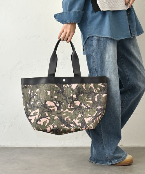 Ampersand｜プリントトートバッグ(L) [[ME-25303]][C]