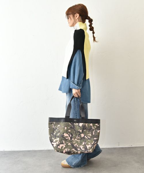 Ampersand｜プリントトートバッグ(L) [[ME-25303]][C]