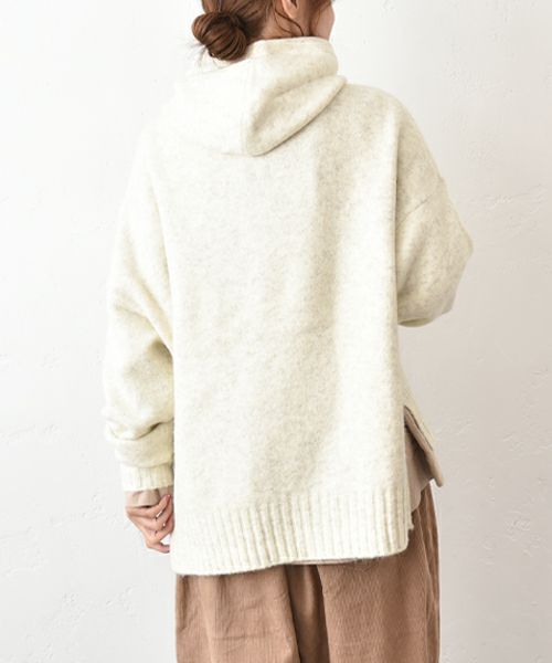hagumu｜フード付きニット [[125701]][C]