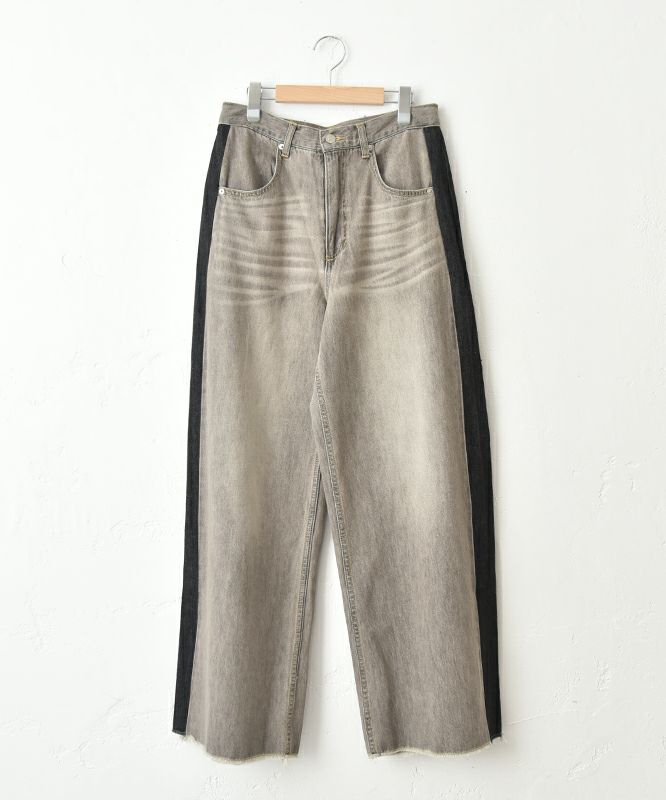  LANCER CLOTHING CORPORATION｜2トーンリメイクデニムパンツ [[LCMD-069]][C]