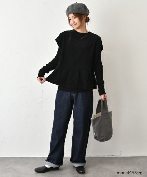 SUN VALLEY｜2WAY細コールプルオーバー [[SK8145250]][C]
