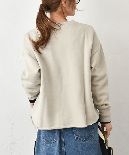 and quarter｜ガゼットプリントプルオーバー [[MA-010315]][C]