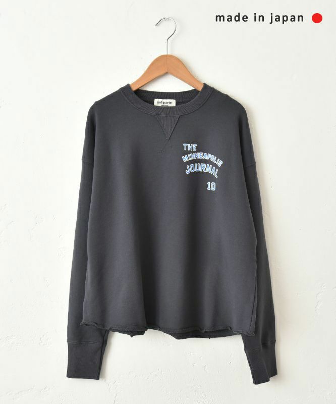  and quarter｜ガゼットプリントプルオーバー [[MA-010315]][C]