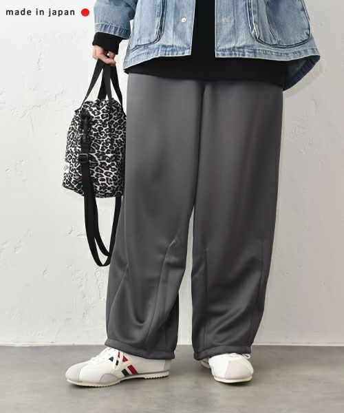 and quarter｜サイドラインワイドパンツ [[MA-600815]][C]