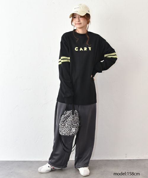 and quarter｜サイドラインワイドパンツ [[MA-600815]][C]
